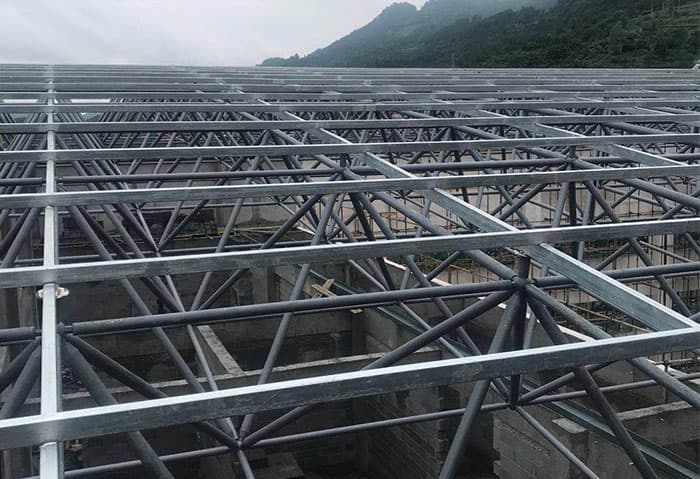个旧加油站网架加工